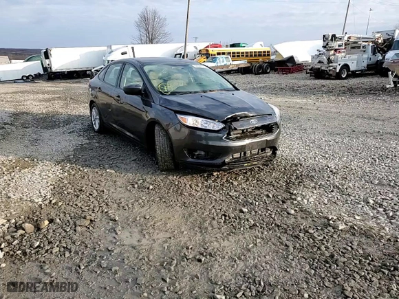 2018 Ford Focus SE with VIN 1FADP3F25JL225043, listed as a Copart auction lot 48569315 with 106,266 mi miles and Salvage Title. Bid and sale history available at carsss.com. Image 14.