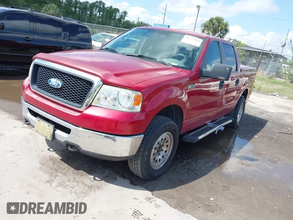 2008 Ford F-150 XLT with VIN 1FTPW14518FA62606, listed as a IAAI auction lot 41923904 with 123,010 mi miles. Bid and sale history available at carsss.com. Image 18.