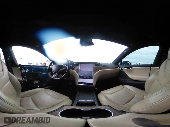 2017 Tesla Model S 100D with VIN 5YJSA1E25HF184502, listed as a IAAI auction lot 41834310 with 92,887 mi miles and . Bid and sale history available at DreamBid. Image 21.