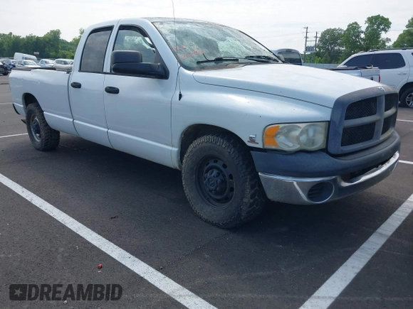 2005 Dodge 2500 SLT z VIN 3D7KR28C55G740676, wystawiony jako IAAI lot #42430112 z przebiegiem Nie podano mil oraz . Historia ofert i sprzedaży dostępna na DreamBid. Obrazek 1.