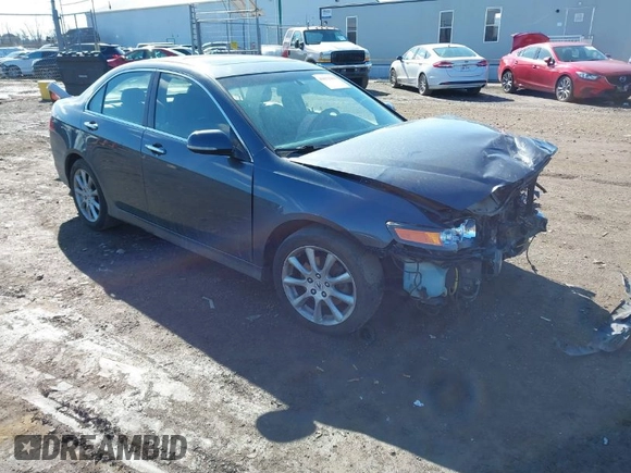 2007 Acura TSX Navi with VIN JH4CL96997C016655, listed as a IAAI auction lot 41812900 with 163,915 mi miles. Bid and sale history available at carsss.com. Image 1.