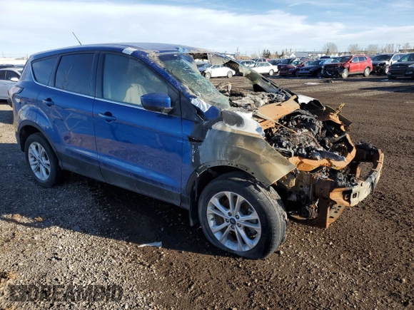2017 Ford Escape SE with VIN 1FMCU9G93HUD30743, listed as a Copart auction lot 46584995 with Not Provided miles and Non Repairable. Bid and sale history available at carsss.com. Image 4.