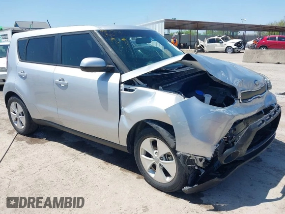 2016 Kia Soul with VIN KNDJN2A27G7844393, listed as a IAAI auction lot 41977051 with 91,380 mi miles. Bid and sale history available at carsss.com. Image 1.