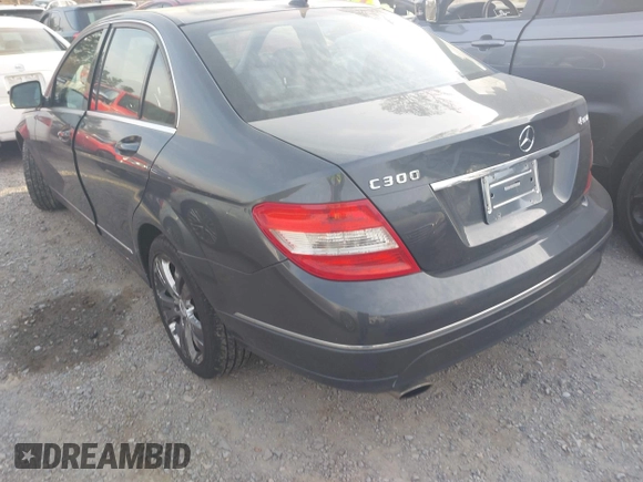 2009 Mercedes-Benz C-Class 3.0L Sport with VIN WDDGF81X49F232057, listed as a IAAI auction lot 41901618 with 136,343 mi miles. Bid and sale history available at carsss.com. Image 3.