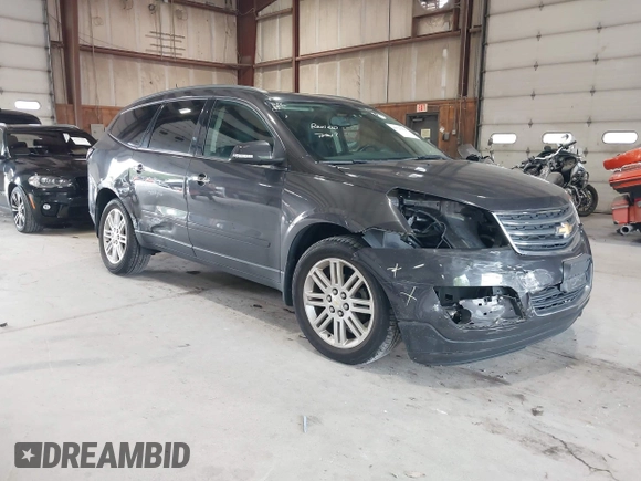 2015 Chevrolet Traverse LT with VIN 1GNKVGKD2FJ349545, listed as a IAAI auction lot 42721056 with 59,876 mi miles and . Bid and sale history available at DreamBid. Image 1.