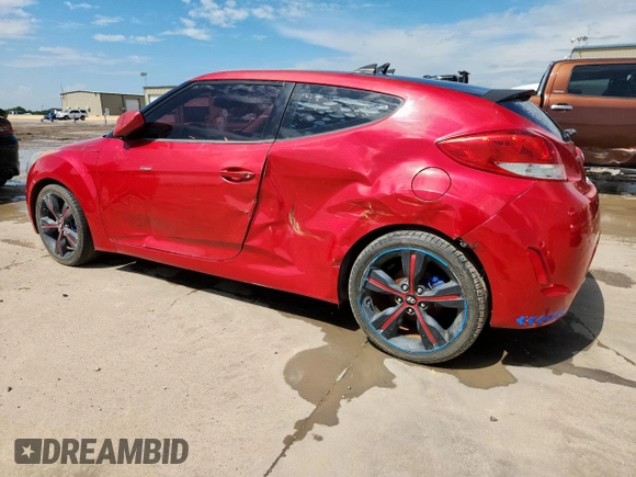 2012 Hyundai Veloster w/Black Int с VIN KMHTC6AD1CU026558, выставлен на аукционе Copart как лот 63878235 с пробегом 107 905 миль миль и Чистый • Clean title. История ставок и продаж доступна на DreamBid. Изображение 2.