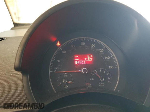 2009 Volkswagen New Beetle Coupe S with VIN 3VWPW31C29M511143, listed as a Copart auction lot 80123514 with 77,784 mi miles and Salvage Title. Bid and sale history available at carsss.com. Image 9.