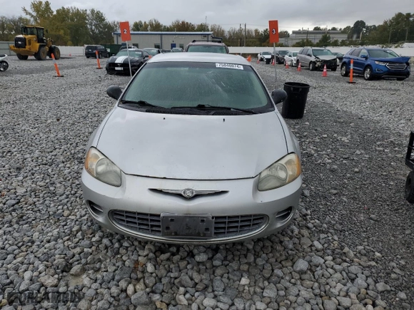 2001 Chrysler Sebring LX with VIN 1C3EL46X71N656634, listed as a Copart auction lot 75848074 with 122,718 mi miles and Clean Title. Bid and sale history available at carsss.com. Image 5.