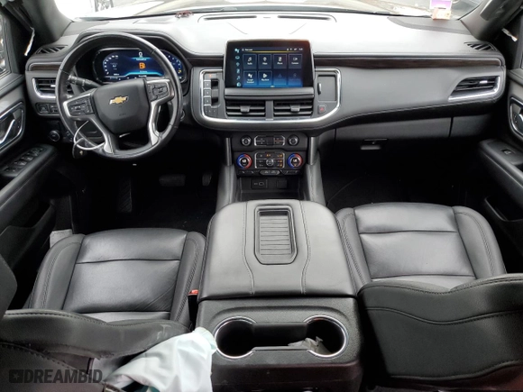2022 Chevrolet Tahoe LT with VIN 1GNSCNKD6NR354144, listed as a Copart auction lot 76732424 with 32,117 mi miles and Salvage Title. Bid and sale history available at carsss.com. Image 8.