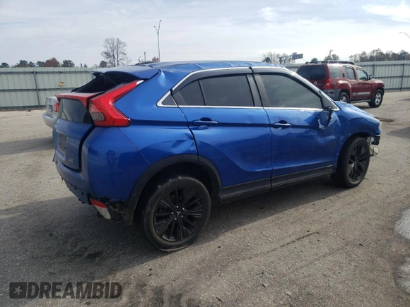 2020 Mitsubishi Eclipse Cross LE with VIN JA4AS4AA7LZ017403, listed as a Copart auction lot 82780954 with Not provided miles and Salvage title. Bid and sale history available at DreamBid. Image 3.