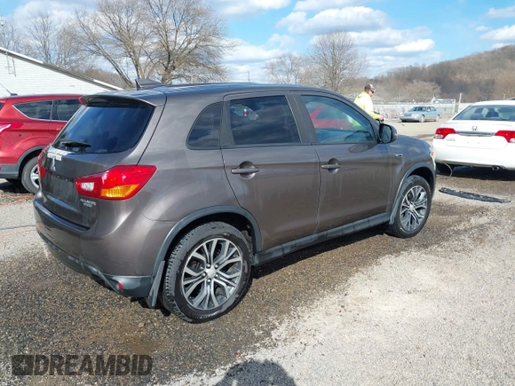 2017 Mitsubishi Outlander ES with VIN JA4AR3AU4HZ051385, listed as a IAAI auction lot 41867525 with 114,795 mi miles and . Bid and sale history available at DreamBid. Image 4.