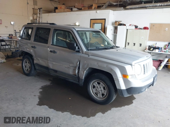 2011 Jeep Patriot Sport with VIN 1J4NT1GA1BD216236, listed as a IAAI auction lot 41318655 with 34,263 mi miles and . Bid and sale history available at carsss.com. Image 1.