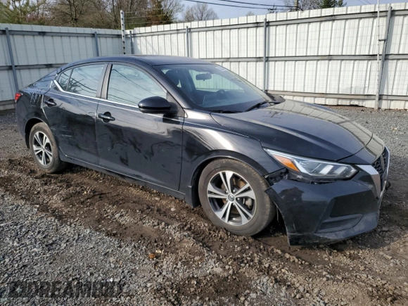 2020 Nissan Sentra SV with VIN 3N1AB8CVXLY210963, listed as a Copart auction lot 52528685 with 69,403 mi miles and Salvage Title. Bid and sale history available at DreamBid. Image 4.