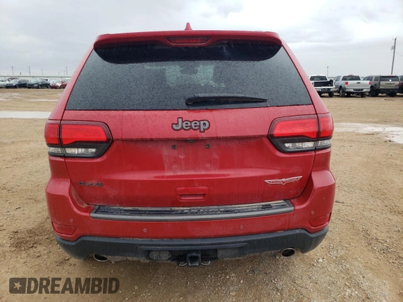 2020 Jeep Grand Cherokee Trailhawk with VIN 1C4RJFLGXLC116714, listed as a Copart auction lot 52133595 with 62,240 mi miles and Salvage title. Bid and sale history available at DreamBid. Image 6.