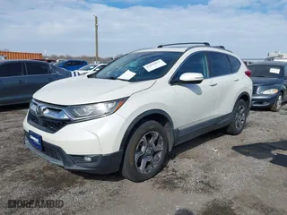 2018 Honda CR-V EX with VIN 2HKRW2H57JH643533, listed as a IAAI auction lot 41655831 with 59,333 mi miles. Bid and sale history available at carsss.com. Image 17.