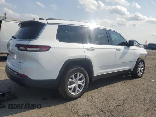2022 Jeep Grand Cherokee Limited with VIN 1C4RJKBGXN8629137, listed as a Copart auction lot 60467085 with 27,188 mi miles and Salvage title. Bid and sale history available at DreamBid. Image 3.