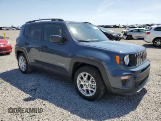2021 Jeep Renegade Sport with VIN ZACNJCAB8MPM95324, listed as a Copart auction lot 52520685 with 10,733 mi miles and Non repairable. Bid and sale history available at DreamBid. Image 4.