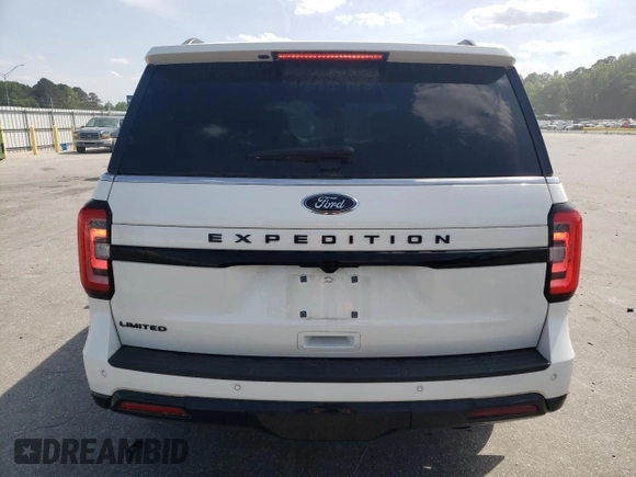 2023 Ford Expedition Limited z VIN 1FMJU2A88PEA38108, wystawiony jako Copart lot #53996085 z przebiegiem 20 675 mil mil oraz Szkoda całkowita • Salvage title. Historia ofert i sprzedaży dostępna na DreamBid. Obrazek 6.
