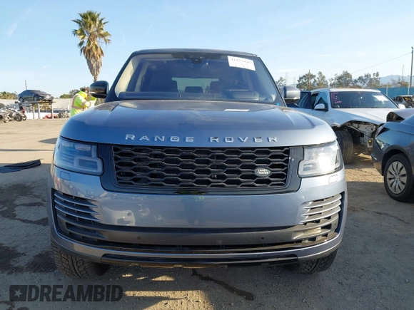 2019 Land Rover Range Rover with VIN SALGS5RE7KA527799, listed as a IAAI auction lot 41977040 with 38,231 mi miles. Bid and sale history available at carsss.com. Image 12.