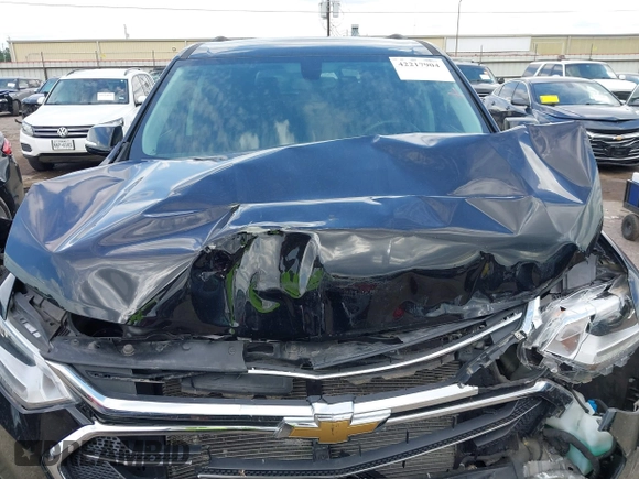 2020 Chevrolet Traverse LT Cloth with VIN 1GNERGKW7LJ199477, listed as a IAAI auction lot 42217904 with 21,269 mi miles and . Bid and sale history available at DreamBid. Image 12.