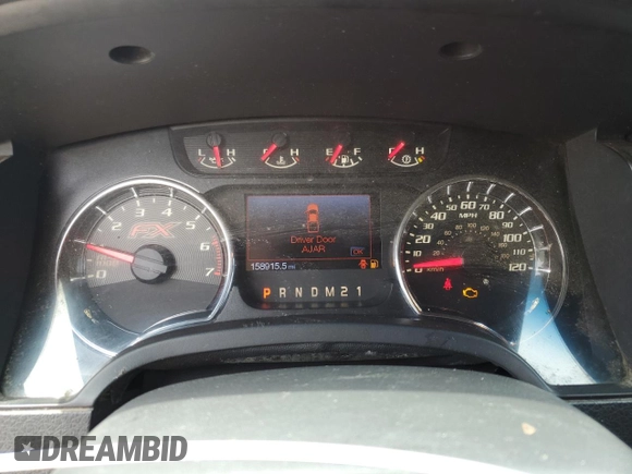 2012 Ford F-150 XL with VIN 1FTFX1ET0CFC07696, listed as a Copart auction lot 64260325 with 158,915 mi miles and Clean title. Bid and sale history available at DreamBid. Image 9.