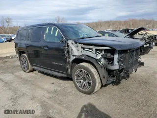 2023 Jeep Wagoneer with VIN 1C4SJVAPXPS562369, listed as a Copart auction lot 50512015 with 18,760 mi miles and Salvage Title. Bid and sale history available at carsss.com. Image 4.