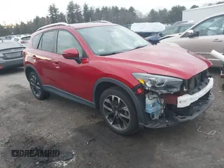 2016 Mazda CX-5 Grand Touring with VIN JM3KE4DY6G0740347, listed as a IAAI auction lot 41101437 with 81,586 mi miles. Bid and sale history available at carsss.com. Image 1.