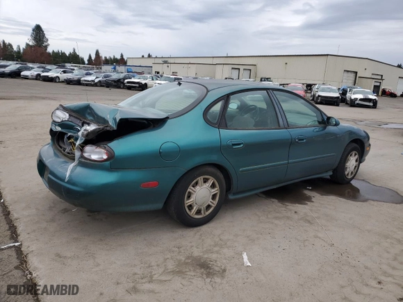 1998 Ford Taurus LX with VIN 1FAFP52U1WA103181, listed as a Copart auction lot 49817955 with 196,913 mi miles and Salvage Title. Bid and sale history available at carsss.com. Image 3.