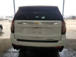 2023 Chevrolet Suburban Premier with VIN 1GNSKFKD8PR543891, listed as a Copart auction lot 53661735 with 34,857 mi miles and Salvage Title. Bid and sale history available at DreamBid. Image 6.