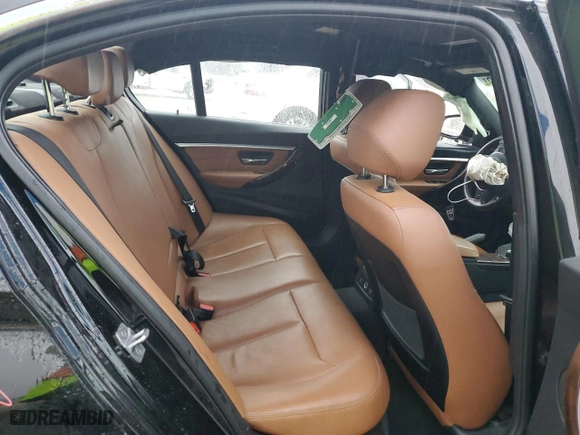 2016 BMW 3 Series 328i xDrive with VIN WBA8E3G57GNT80133, listed as a Copart auction lot 47938515 with 0 mi miles and Salvage Title. Bid and sale history available at carsss.com. Image 10.