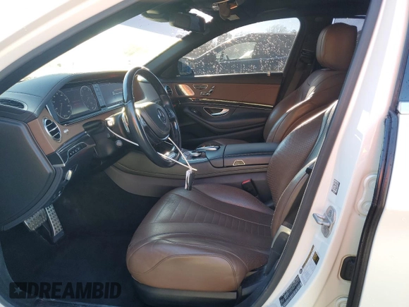 2016 Mercedes-Benz S 550 with VIN WDDUG8CB0GA230317, listed as a Copart auction lot 88218235 with 89,540 mi miles and Salvage Title. Bid and sale history available at carsss.com. Image 7.