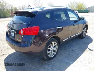 2012 Nissan Rogue S with VIN JN8AS5MV8CW405627, listed as a IAAI auction lot 42204791 with 133,272 mi miles and . Bid and sale history available at DreamBid. Image 4.