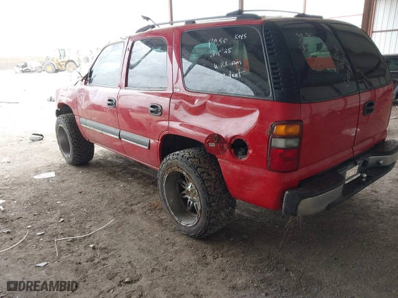 2002 Chevrolet Tahoe LT with VIN 1GNEC13Z52R148406, listed as a IAAI auction lot 41617948 with 190,502 mi miles. Bid and sale history available at carsss.com. Image 3.