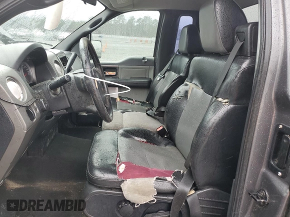 2004 Ford F-150 XL with VIN 1FTRF14574NB38189, listed as a Copart auction lot 48372435 with 273,991 mi miles and Salvage Title. Bid and sale history available at DreamBid. Image 7.