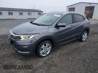 2019 Honda HR-V EX-L with VIN 3CZRU6H79KM703378, listed as a Copart auction lot 77941844 with 92,839 mi miles and Salvage Title. Bid and sale history available at carsss.com. Image 1.