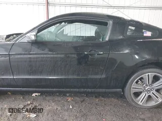 2014 Ford Mustang V6 with VIN 1ZVBP8AM5E5284026, listed as a IAAI auction lot 41861609 with 123,352 mi miles. Bid and sale history available at carsss.com. Image 14.