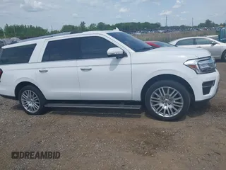 2023 Ford Expedition Max Limited with VIN 1FMJK2A85PEA40906, listed as a IAAI auction lot 42396188 with 24,753 mi miles and . Bid and sale history available at DreamBid. Image 13.