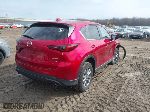 2023 Mazda CX-5 2.5 S Preferred Package with VIN JM3KFBCM7P0171296, listed as a IAAI auction lot 41718110 with 12,303 mi miles. Bid and sale history available at carsss.com. Image 4.