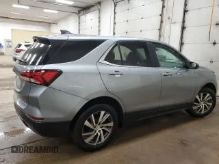 2023 Chevrolet Equinox LT with VIN 3GNAXKEG7PS200966, listed as a Copart auction lot 58599095 with 18,024 mi miles and Salvage title. Bid and sale history available at DreamBid. Image 3.