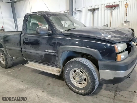 2007 Chevrolet Silverado 2500HD Classic Work Truck with VIN 1GCHK24U67E172150, listed as a Copart auction lot 89400135 with 0 mi miles and Salvage Title. Bid and sale history available at carsss.com. Image 10.