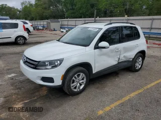2017 Volkswagen Tiguan S with VIN WVGAV7AX0HK021419, listed as a Copart auction lot 51510935 with 97,084 mi miles and Salvage Title. Bid and sale history available at DreamBid. Image 1.