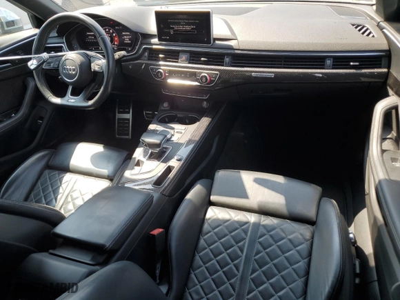 2018 Audi S4 Premium Plus with VIN WAUB4AF42JA056141, listed as a Copart auction lot 63501094 with 85,874 mi miles and Salvage Title. Bid and sale history available at carsss.com. Image 8.
