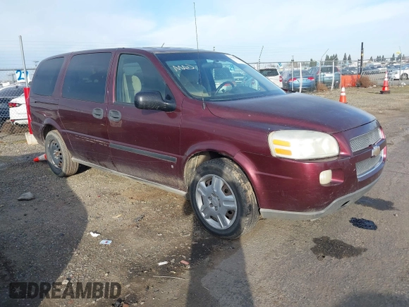 2007 Chevrolet Uplander LS Fleet z VIN 1GNDV23W57D194887, wystawiony jako IAAI lot #41543303 z przebiegiem 227 093 mil mil oraz . Historia ofert i sprzedaży dostępna na DreamBid. Obrazek 1.
