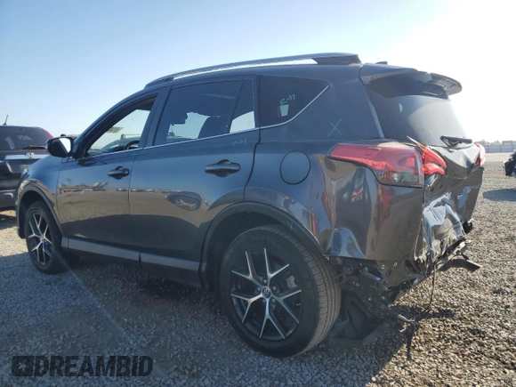 2017 Toyota RAV4 SE with VIN JTMNFREV0HJ706274, listed as a Copart auction lot 61437185 with 93,478 mi miles and Salvage title. Bid and sale history available at DreamBid. Image 2.
