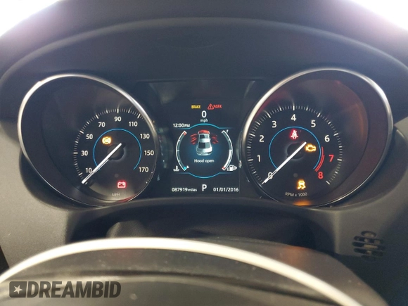 2019 Jaguar XE 25t Premium with VIN SAJAD4FX3KCP51634, listed as a Copart auction lot 85771074 with 87,919 mi miles and Clean Title. Bid and sale history available at carsss.com. Image 9.