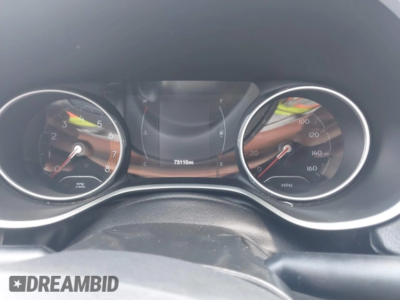 2019 Jeep Compass Sport z VIN 3C4NJCAB7KT646551, wystawiony jako IAAI lot #42603669 z przebiegiem 73 110 mil mil oraz . Historia ofert i sprzedaży dostępna na DreamBid. Obrazek 7.