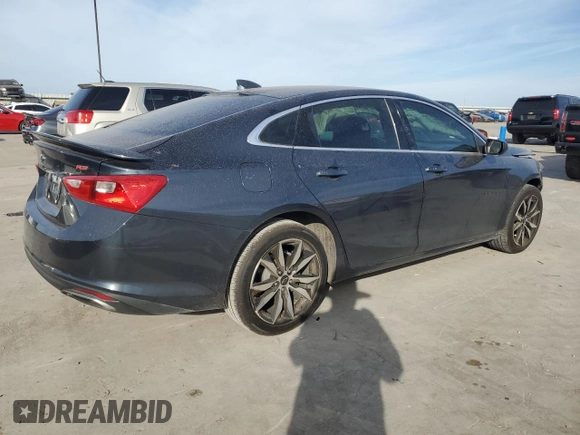 2020 Chevrolet Malibu RS with VIN 1G1ZG5ST7LF057314, listed as a Copart auction lot 49439135 with 112,531 mi miles and Salvage Title. Bid and sale history available at DreamBid. Image 3.