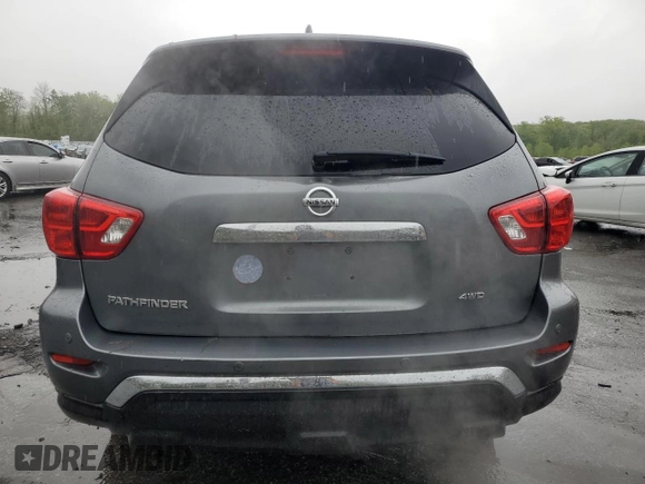 2020 Nissan Pathfinder S with VIN 5N1DR2AM0LC644908, listed as a Copart auction lot 56165085 with 48,331 mi miles and Salvage title. Bid and sale history available at DreamBid. Image 6.