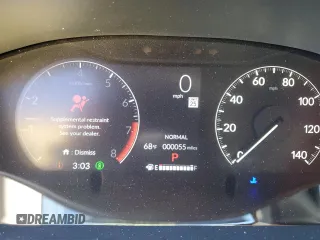 2025 Honda HR-V EX-L with VIN 3CZRZ1H76SM722801, listed as a Copart auction lot 42260755 with 55 mi miles and Salvage Title. Bid and sale history available at carsss.com. Image 9.