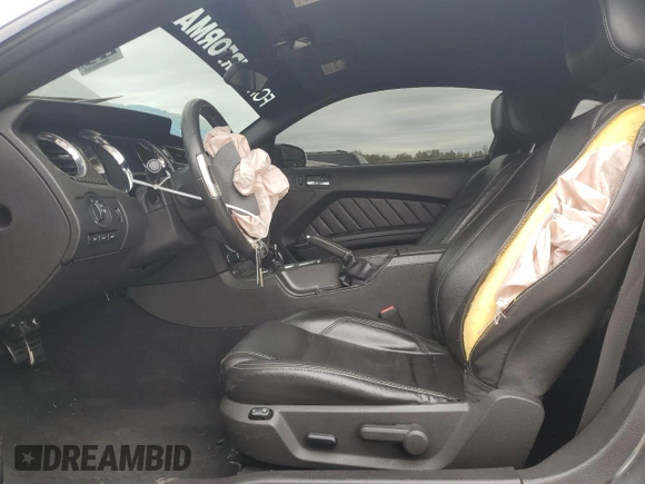2010 Ford Mustang GT with VIN 1ZVBP8CH9A5119610, listed as a Copart auction lot 53712575 with 145,979 mi miles and Salvage title. Bid and sale history available at DreamBid. Image 7.